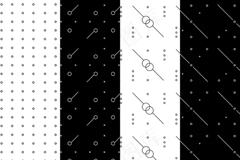 最小几何图案集合