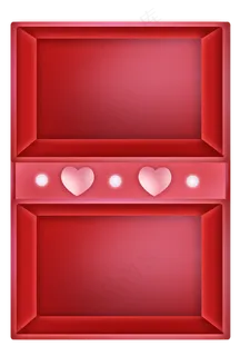 情人节悬挂红色展架