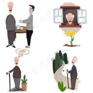 重阳节登高孝顺关爱