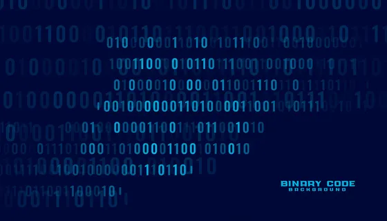 技术二进制码数字数据传输背景