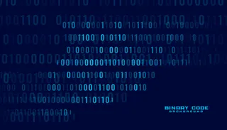 技术二进制码数字数据传输背景