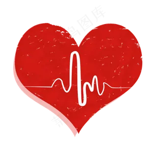 七夕心动心跳手绘png下载