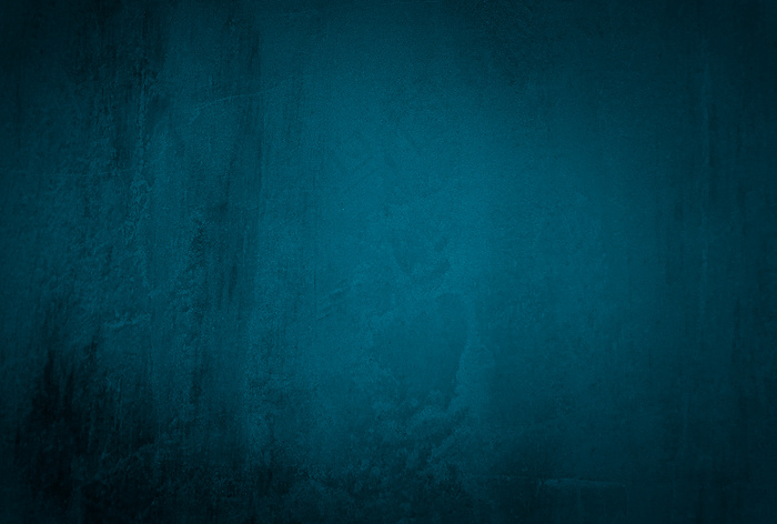 复古格伦蓝色混凝土纹理工作室墙壁背景与渐晕。
