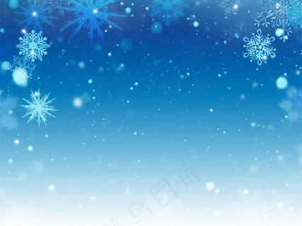 雪花背景 雪花背景