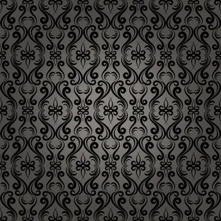 美丽的锦缎巴洛克无缝图案背景壁纸在网页上