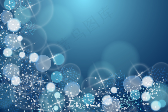 圣诞背景与博克