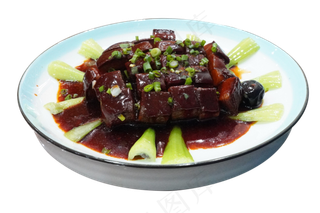 中餐红烧酱肘子