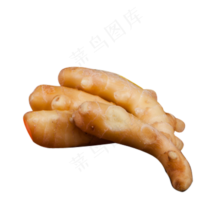 灰色真实大姜食物元素(2000X2000(DPI:300))psd模版下载