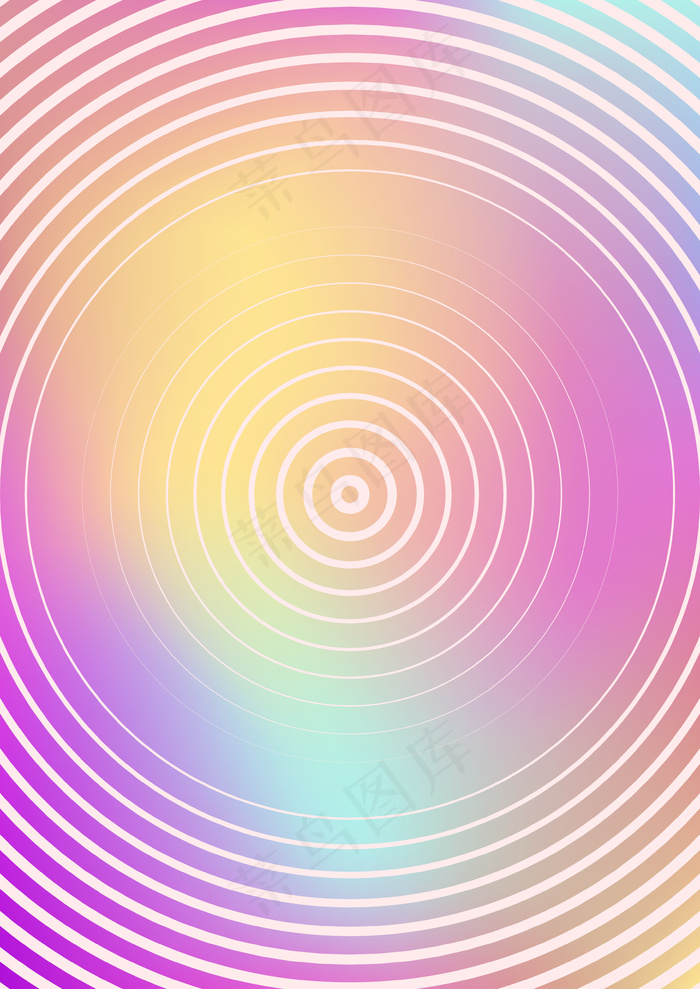 带有渐变的简约封面模板集