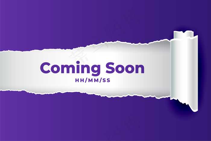 即将到来的抽象背景，碎纸风格