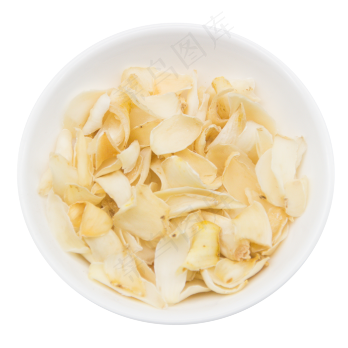 一盘山药片蔬菜