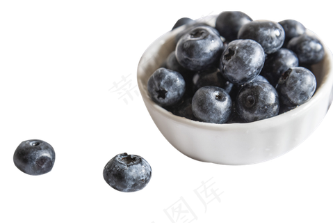 碗里的蓝莓水果