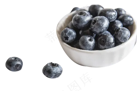 碗里的蓝莓水果 碗里的蓝莓水果