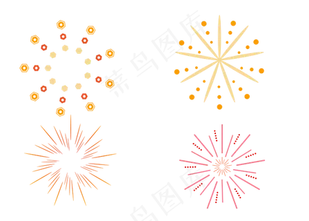 放烟花新年烟花