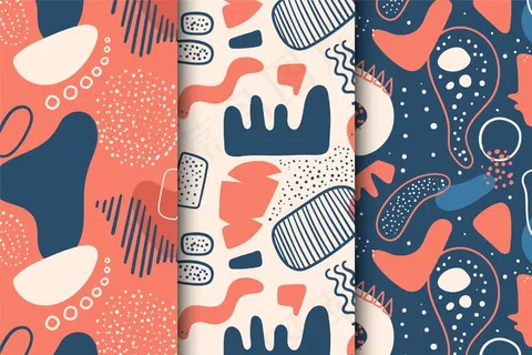 图案抽象手绘系列