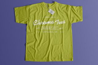 铬酸盐T恤模型样机