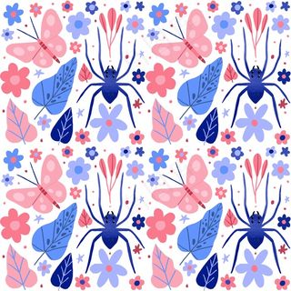 虫花图案集概念