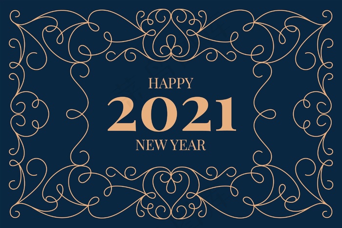 2021年年份背景