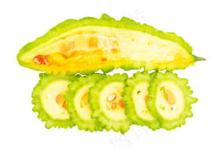 绿色苦瓜食材