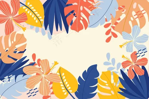 缩放主题的夏季背景 缩放主题的夏季背景