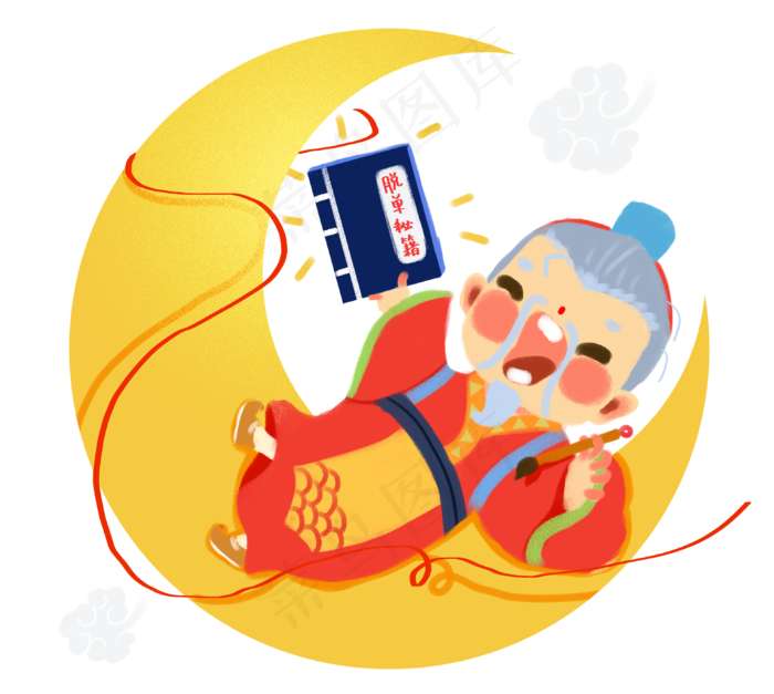 双十一卡通手绘光棍节求脱单的Q(3140X2813(DPI:300))psd模版下载