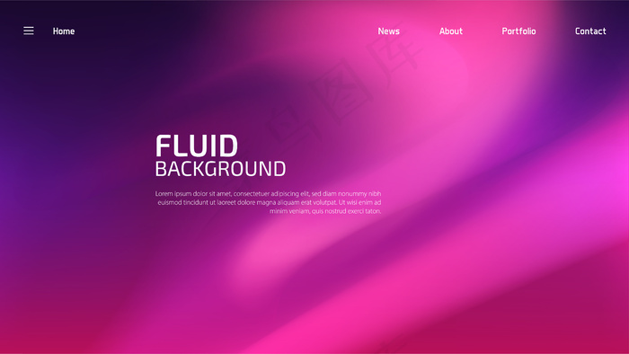 抽象波形背景设计