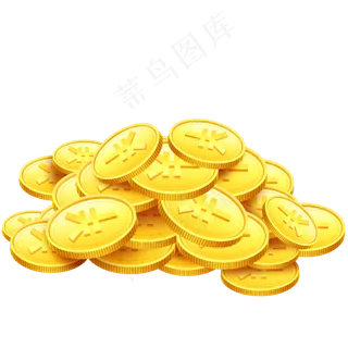 金币堆金币金钱黄金