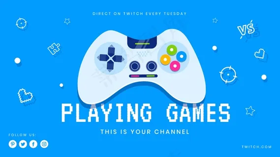 视频游戏youtube封面