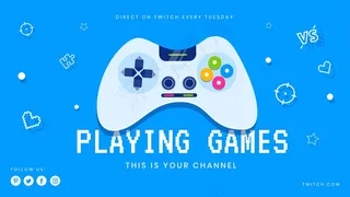 视频游戏youtube封面