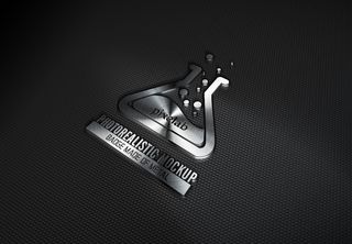 logo样机标志样机智能贴图