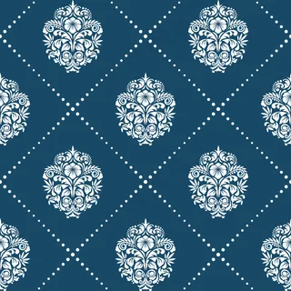 维多利亚时代巴洛克风格的图案。花卉元素背景装饰，