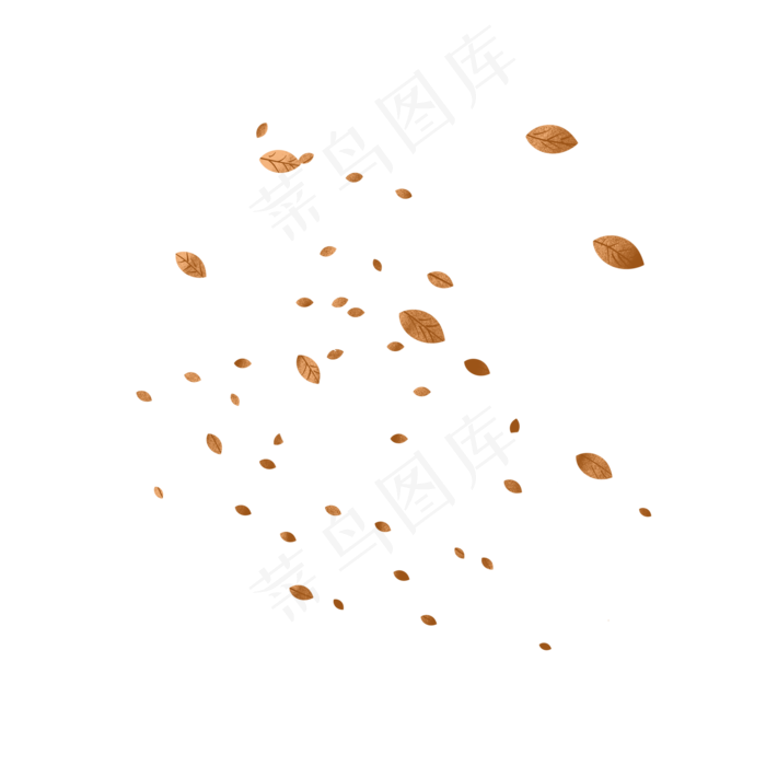 秋天落叶花朵树叶(2048X2048(DPI:132))psd模版下载