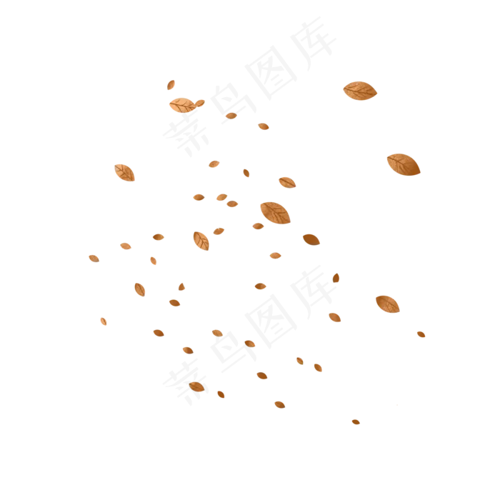 秋天落叶花朵树叶(2048X2048(DPI:132))psd模版下载