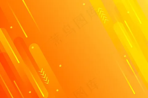 速度线复制空间橙色背景