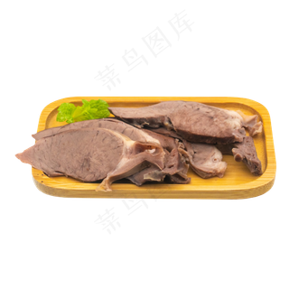 红色切片牛肉