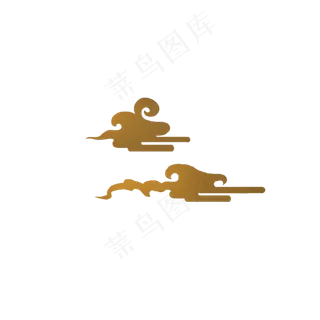 中秋节金色中国风底纹