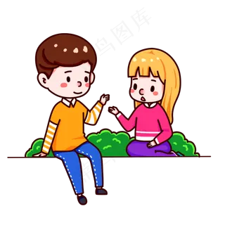 情人节男生女生约会