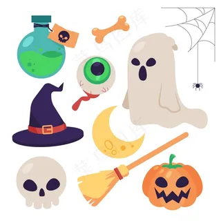 万圣节元素包