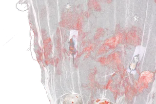 鬼节中元节老鼠鲜血纱布