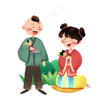 七夕恩爱牛郎织女