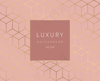 金线。几何背景。