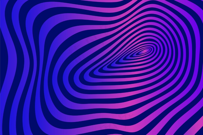 迷幻视错觉背景主题eps,ai矢量模版下载