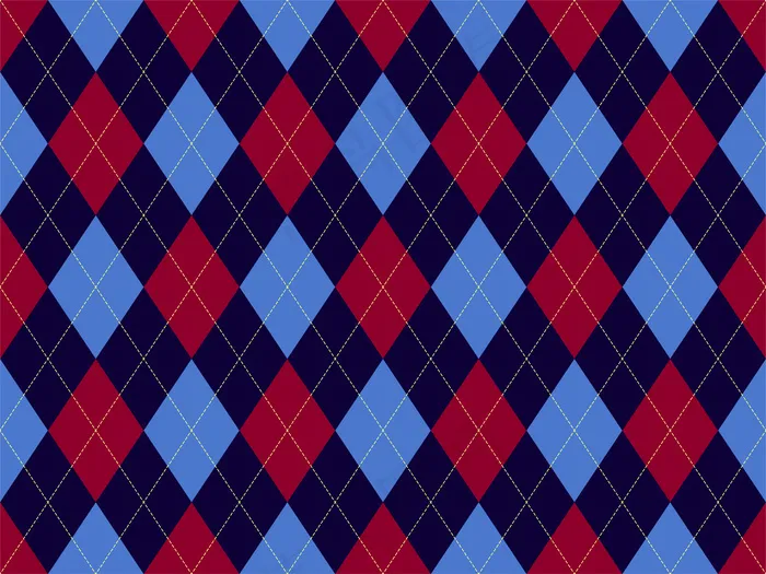 菱形花纹无缝。织物纹理背景。经典阿吉尔饰品eps,ai矢量模版下载