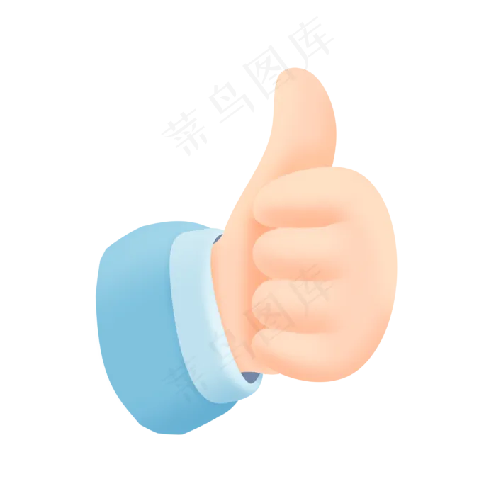 点赞小手(3000X3000(DPI:299))psd模版下载