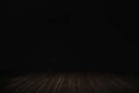 具有木板产品背景的纯深黑色墙壁 具有木板产品背景的纯深黑色墙壁