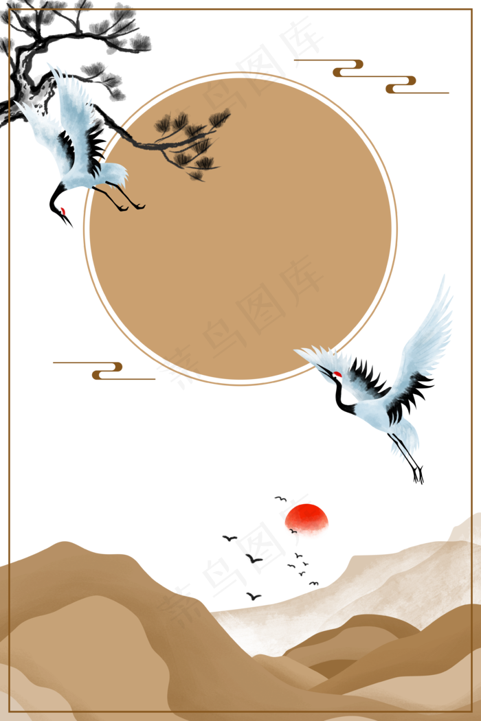 传统节日中国风边框