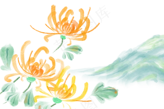 重阳节登山赏菊