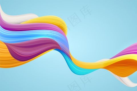 彩色动态流背景