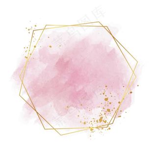 奢华粉彩金框