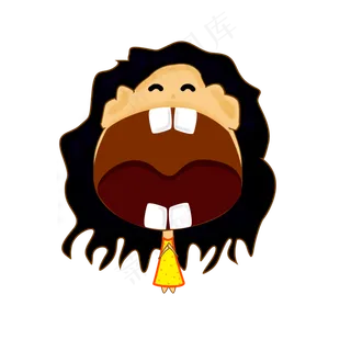 双十一大促销狂欢卡通形象小女孩